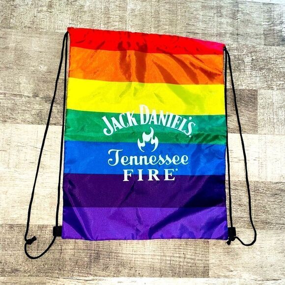 New Jack Daniel’s Tennessee Fire Drawstring Backpack - Picture 1 of 2